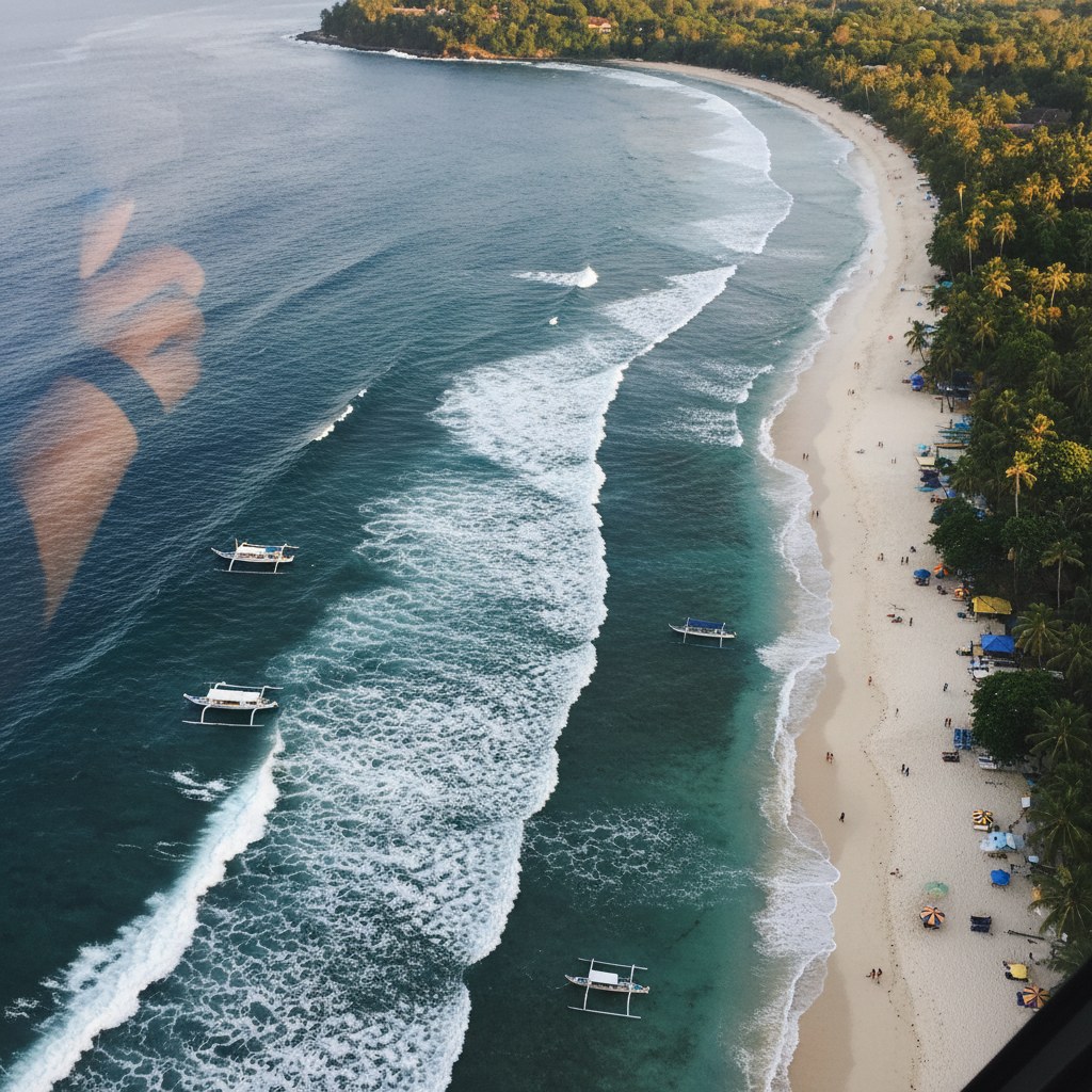 Beach Hopping Helicopter in Denpasar, Bali