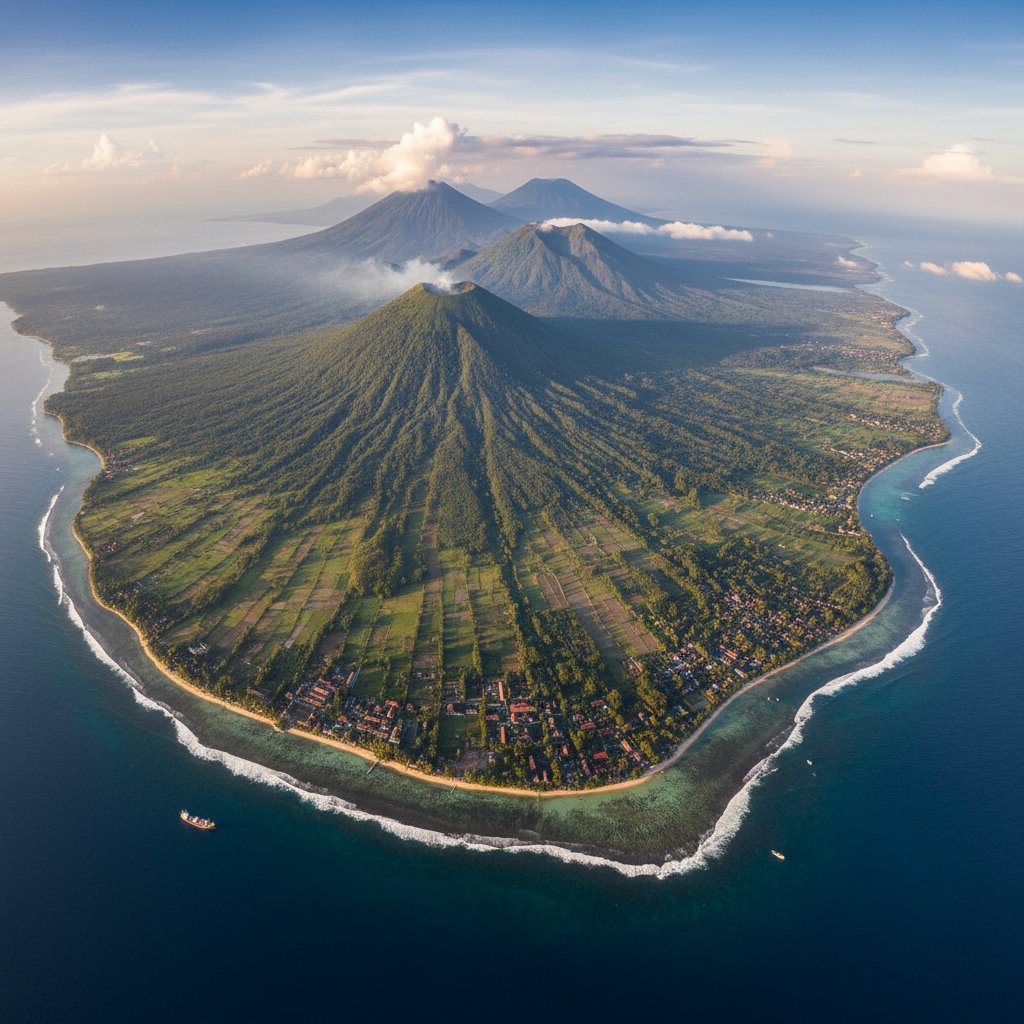 Full Island Tour - 60 min helicopter tour over Bali