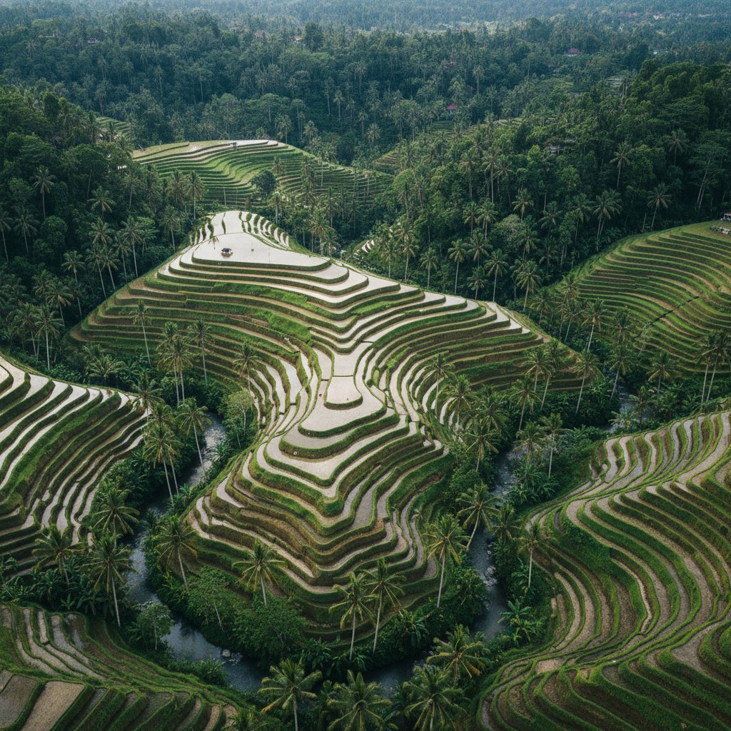 Ubud Rice Terrace Flight - 45 min helicopter tour over Bali