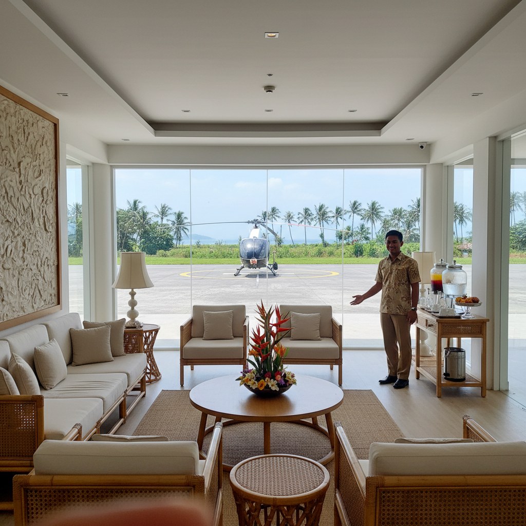 Private Helicopter Charter in Kintamani, Bali